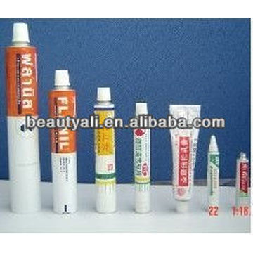 clear cap plastic laminated tubes